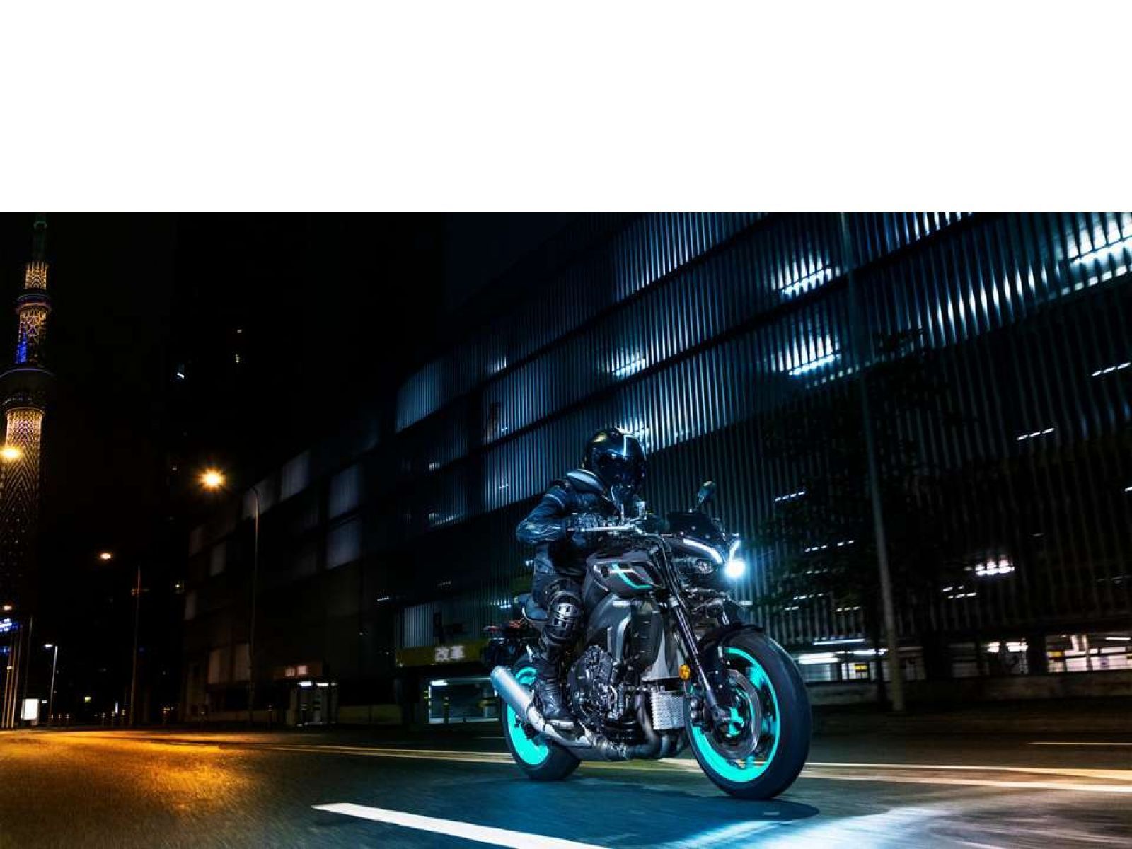 Мотоцикл YAMAHA MT-10 (Midnight Cyan) 2024